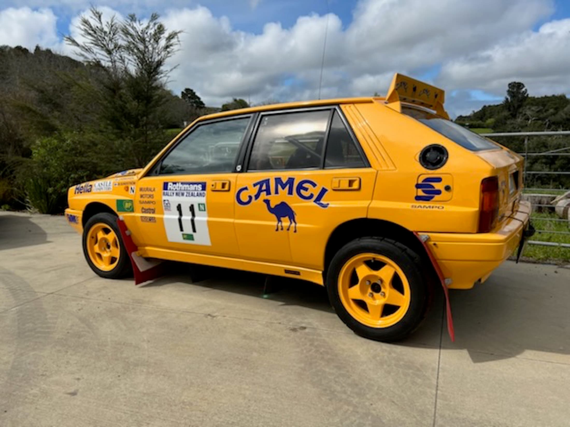 Lancia Delta, Camel rally tribute, by Panel Beating Services