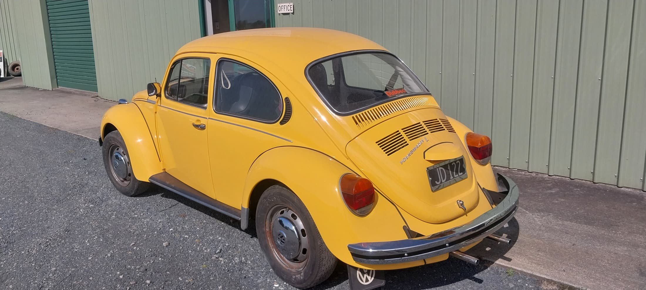 VW Beetle, Tidied up and repainted, by Panel Beating Services